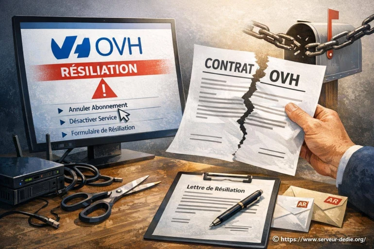 Résilier un service OVH : quelles démarches suivre et quels conseils appliquer ?