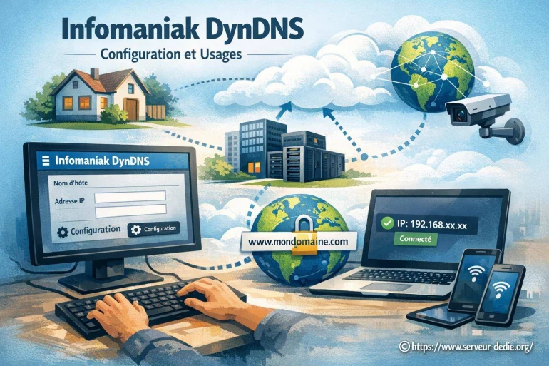 Infomaniak DynDNS : comment configurer et utiliser efficacement le service