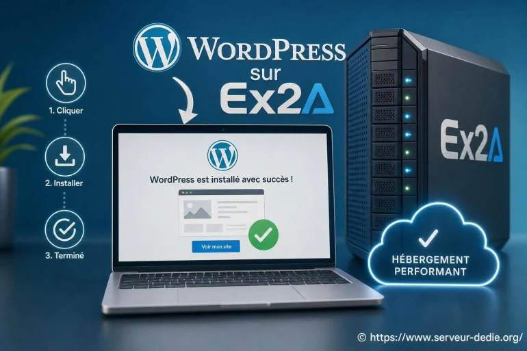 Installer WordPress facilement sur Ex2 : guide pratique