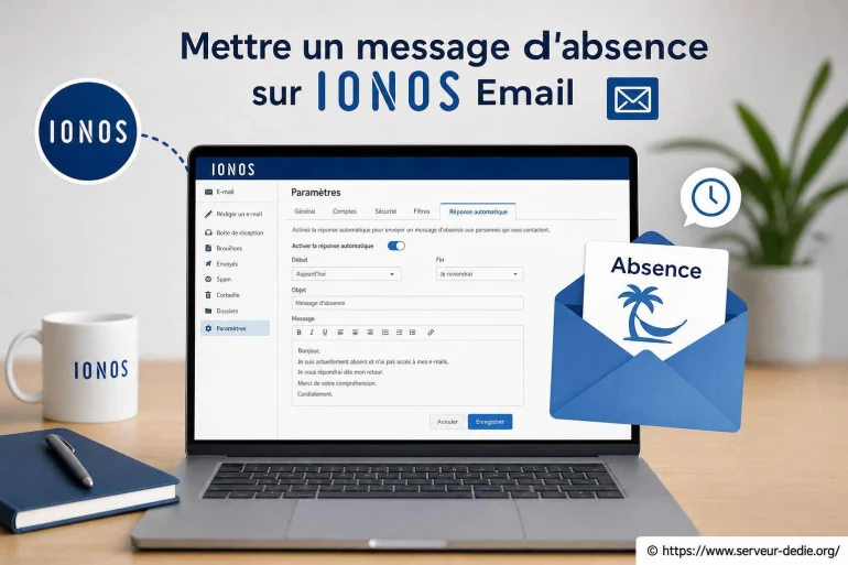 Mettre un message d'absence sur IONOS Email : guide pratique