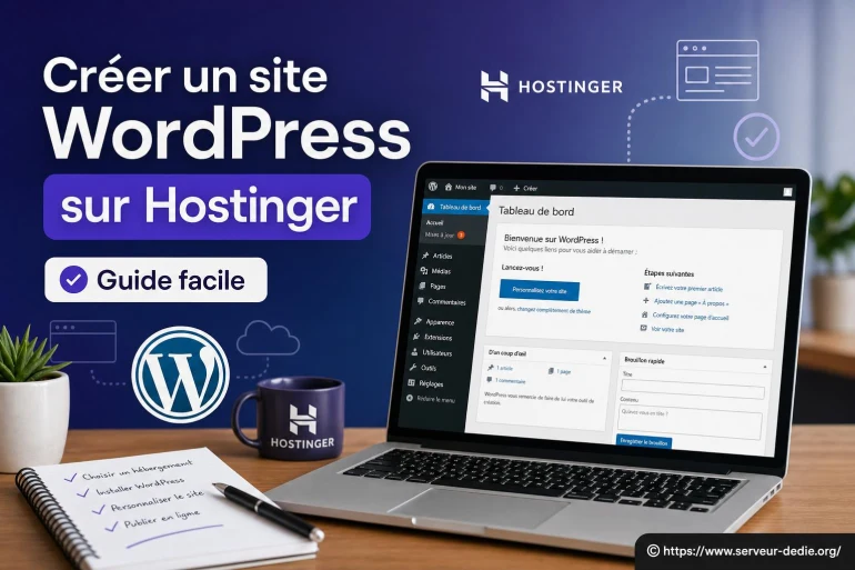 Créer un site WordPress sur Hostinger : guide facile pour débutants