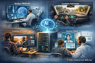 Exemples concrets d’applications ia performantes sur serveur dédié